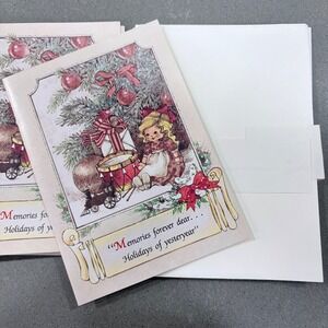 Artis Paper Magic Vintage Christmas Cards Set of 9 Memories of Yesteryear USA